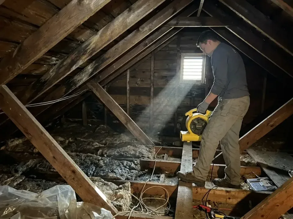 attic-water-damage-drying-proc-007 — frequently asked questions, Emergency Water Extraction & 24/7 Flood Response in Bar Nun…